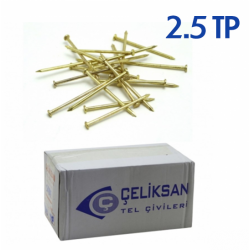 TEL ÇİVİ PAKET 2,5 KG (SARI)  2.5 TP